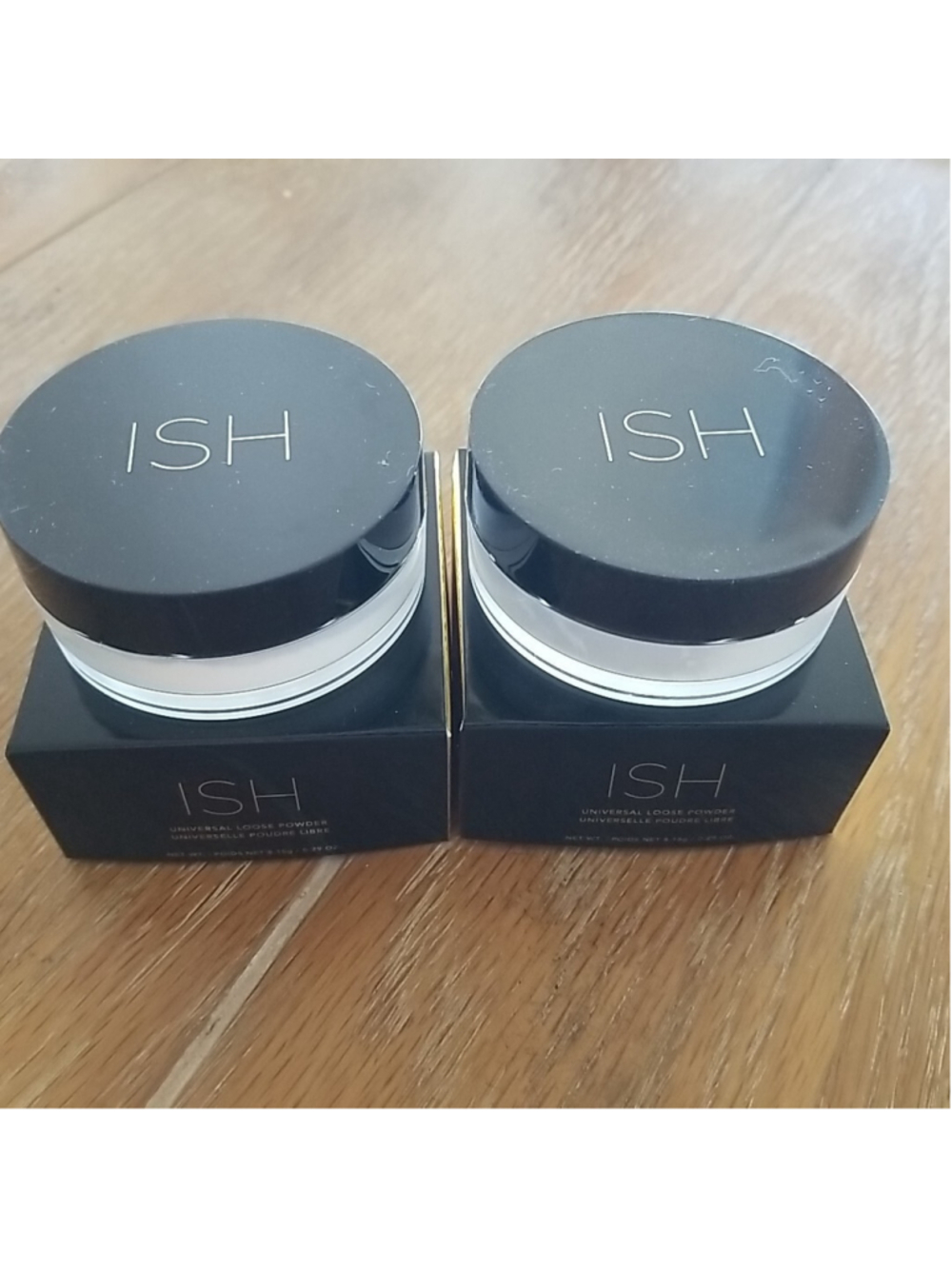 2 x ISH Universal Loose Makeup Setting Powder 0.29 oz Full Size New in Box